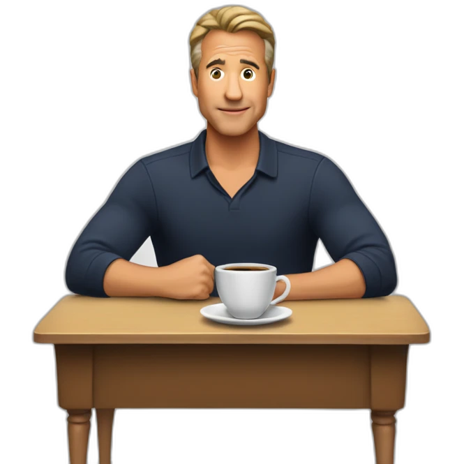 The coach from tv show friends with maybe a coffee table and coffee on jg emoji