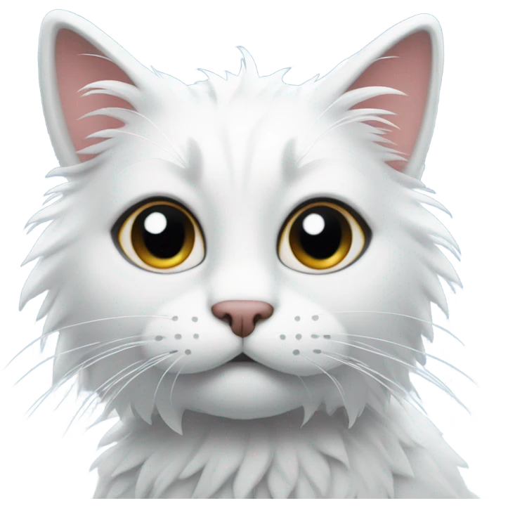 Cat snow show emoji
