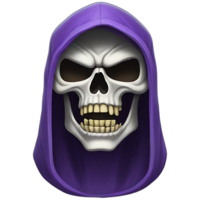 Angry Skeletor emoji