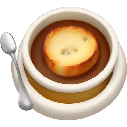 French onion soup emoji