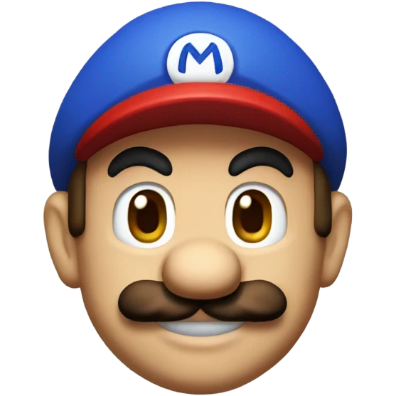 Mario’s head emoji
