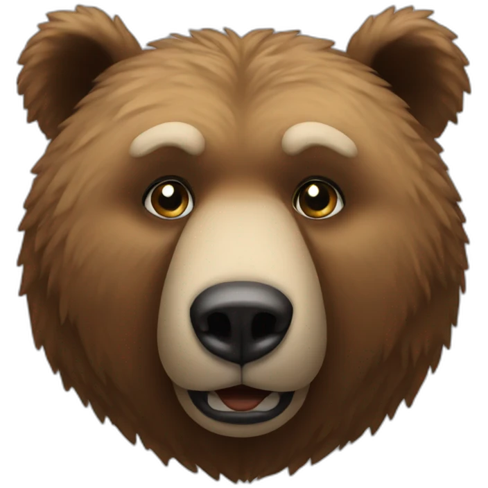 Big bear emoji