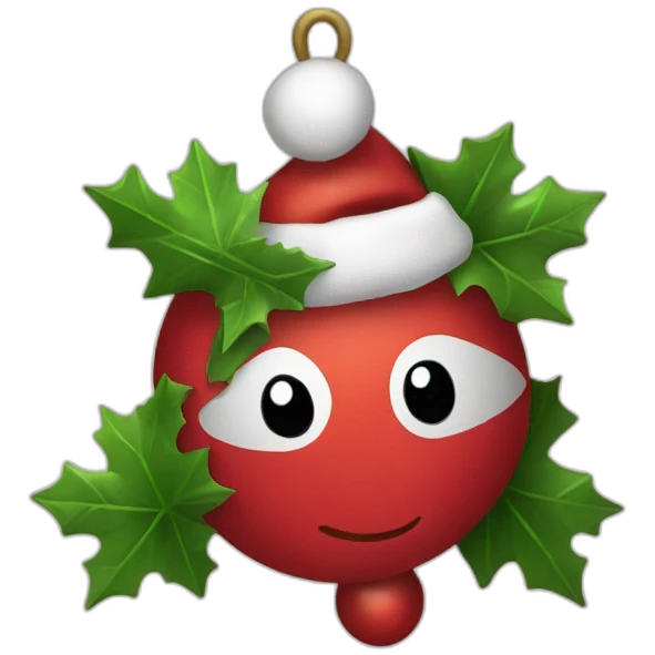 Christmas decoration emoji