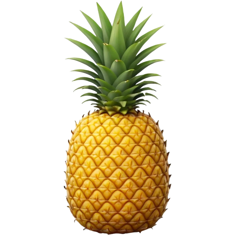Heart shaped pineapple emoji