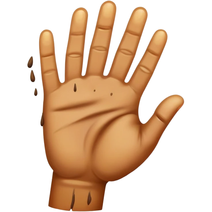 slapping dirty hand emoji