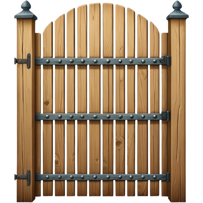 side view gate emoji