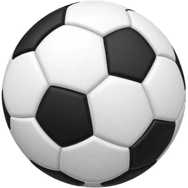 A soccer ball emoji