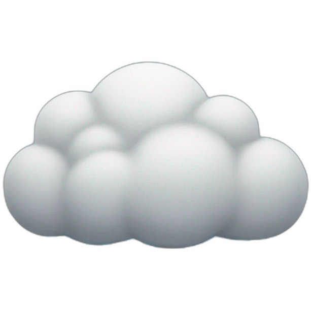 rain cloud emoji