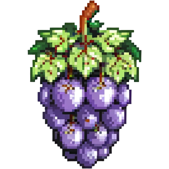 one single grape emoji