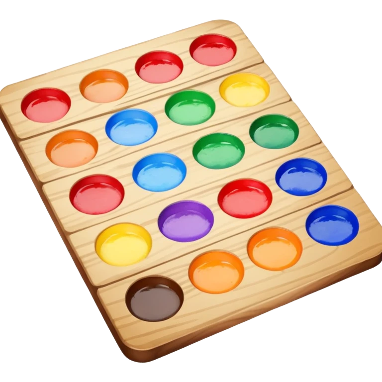 watercolor palette emoji