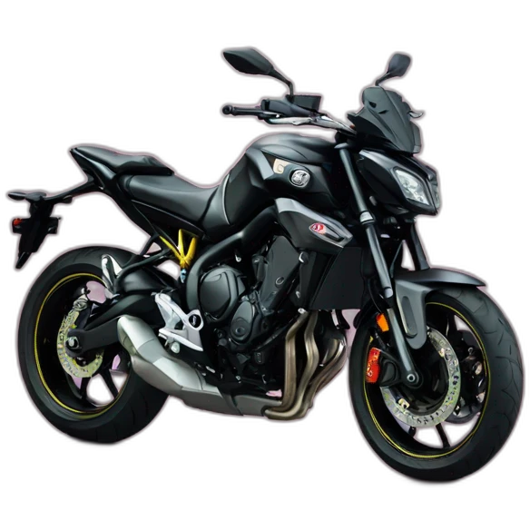 Moto yamaha mt 07 emoji