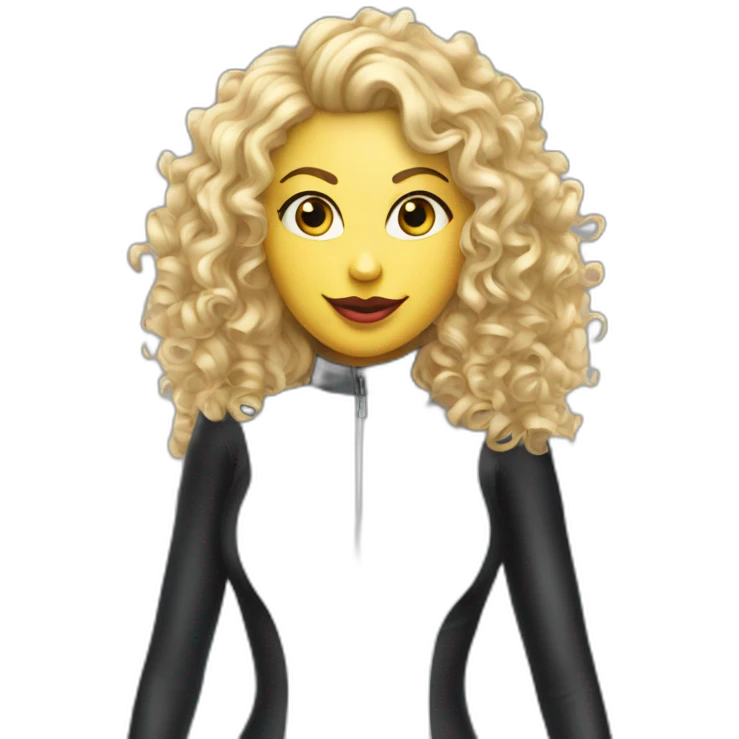 curly-blonde-latex-catsuit emoji