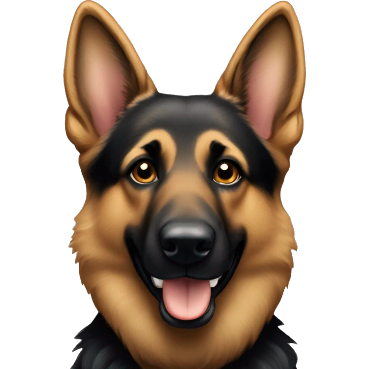 Sable German shepherd  emoji
