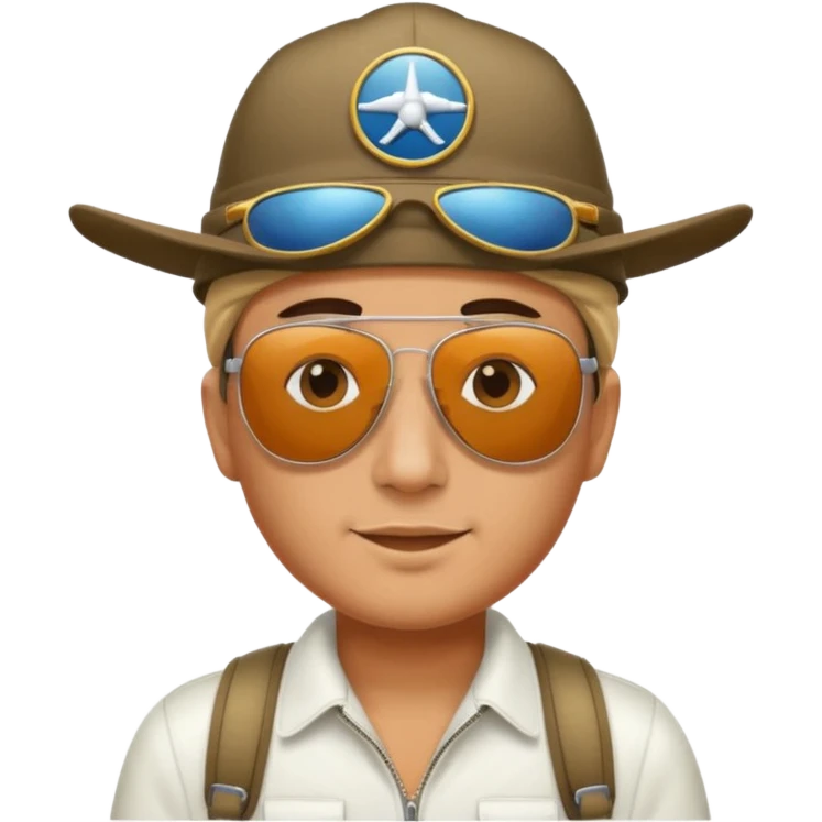 Horny airplane emoji