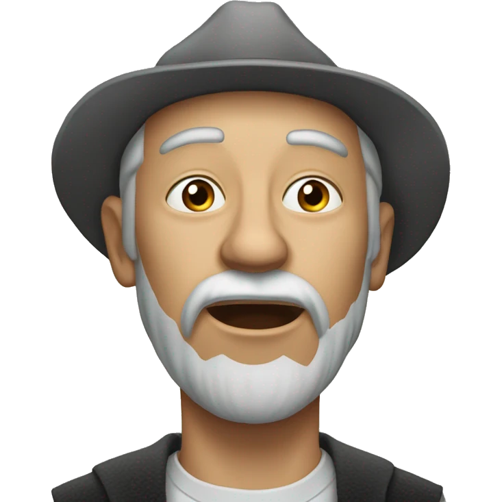 Трамп с шапкой зимой emoji