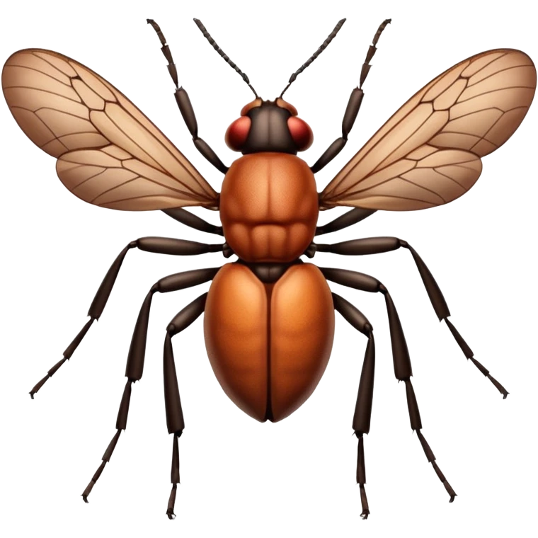 bug with a human ass showing it to the camera emoji