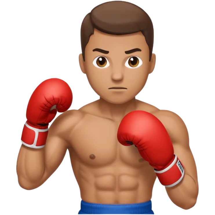 یه آدمی که بکس میکنه emoji