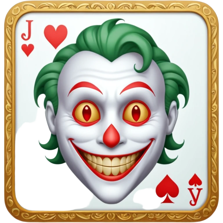 Joker Card Icon emoji