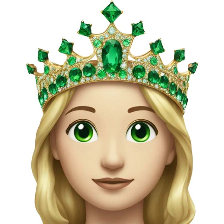 emerald crown emoji