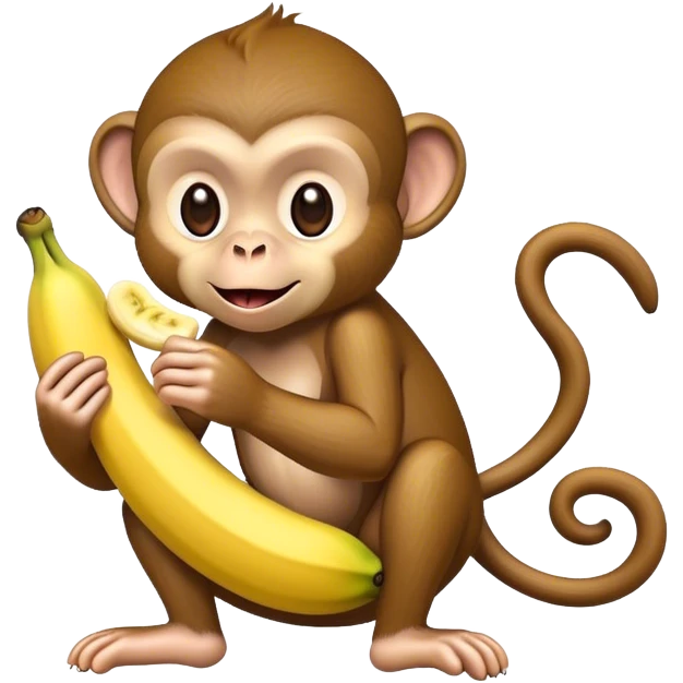 monkey banna emoji