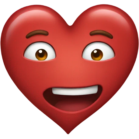 Giant heart emoji