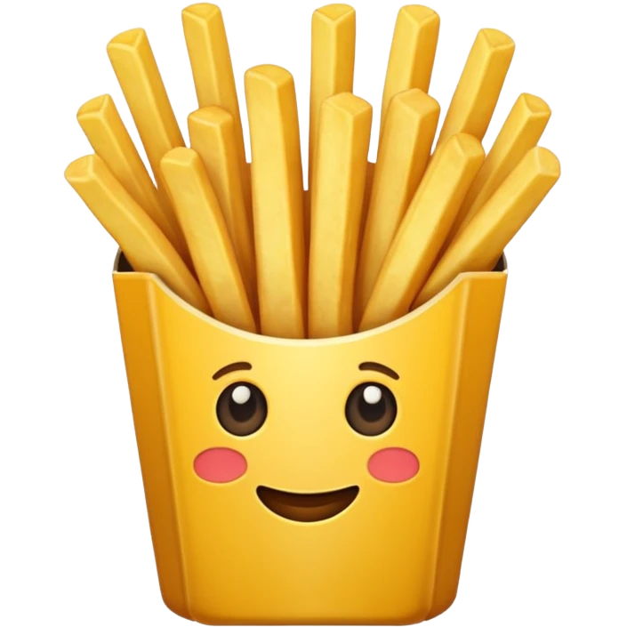 french fries emoji