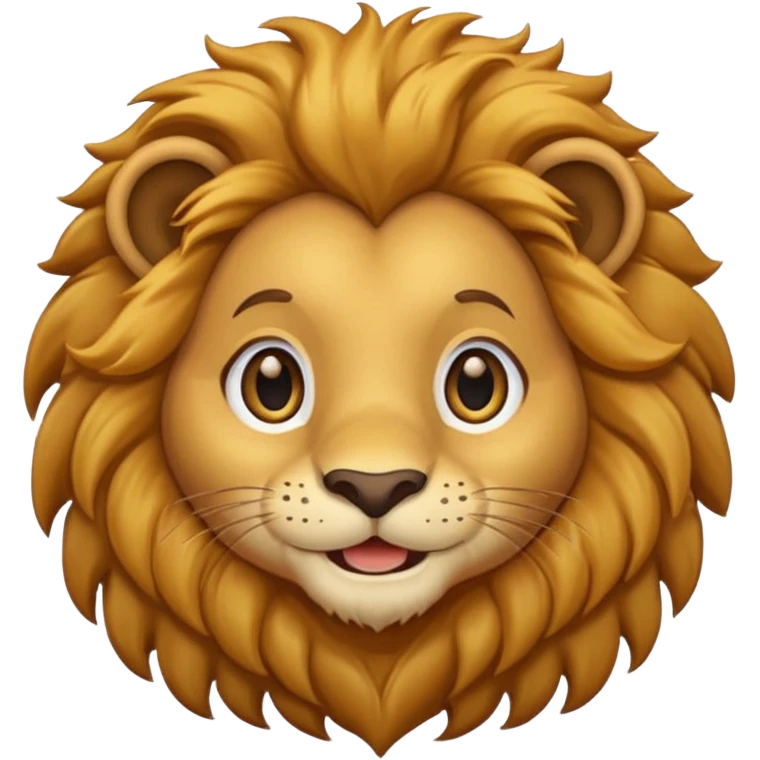 lion cartoon emoji