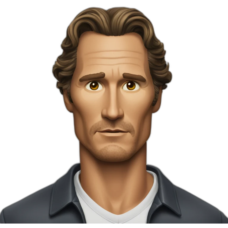 matthew mcconaughey serious emoji