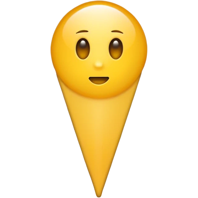 Exclamation point with yellow dot under it emoji