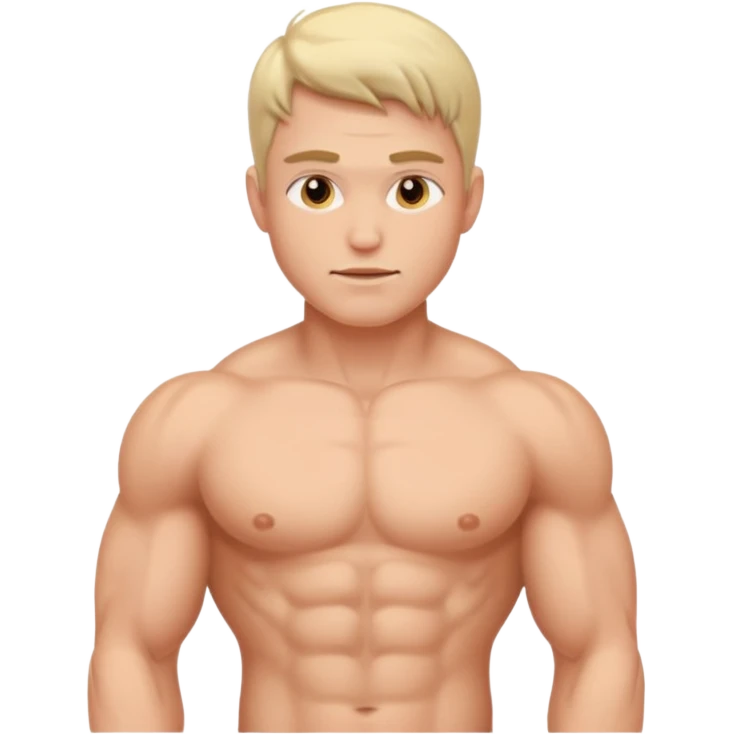 Çıplak erkek emoji