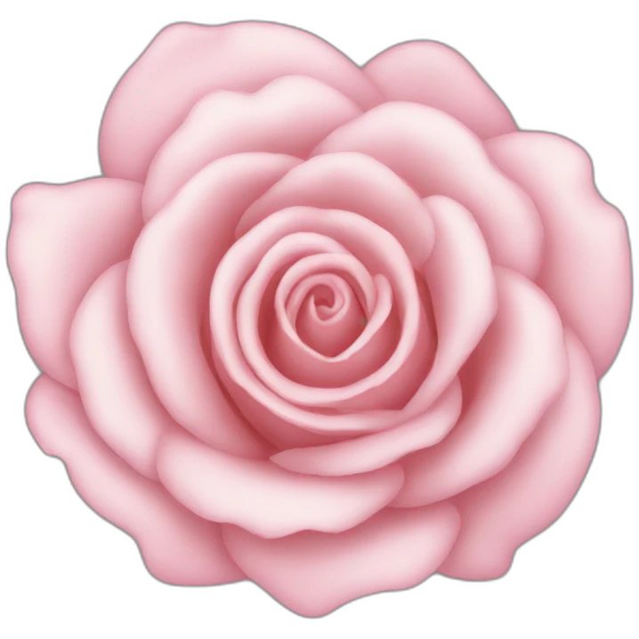 Coeur rose pale emoji