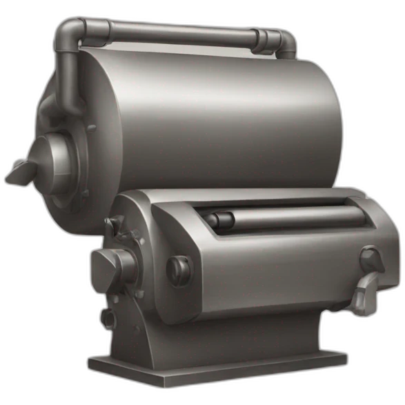 Poop making machine emoji