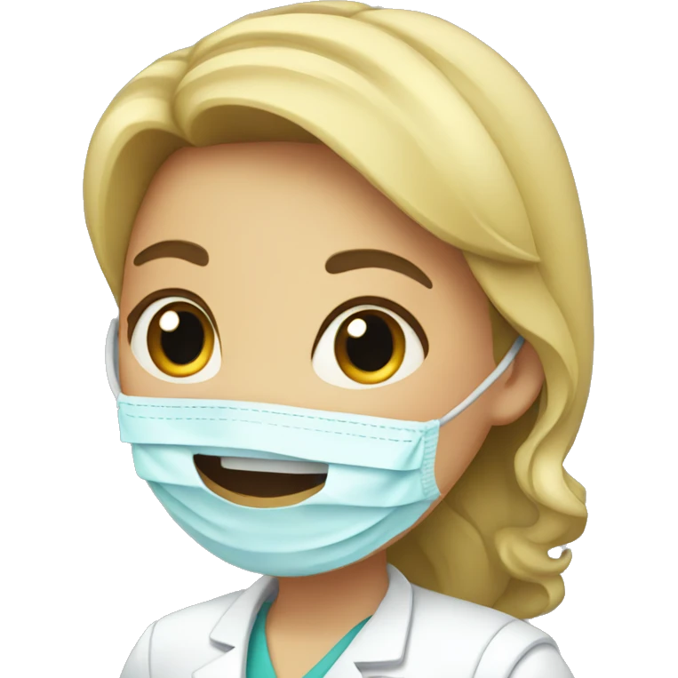 Girl dentist emoji