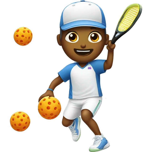 Pickleball player emoji