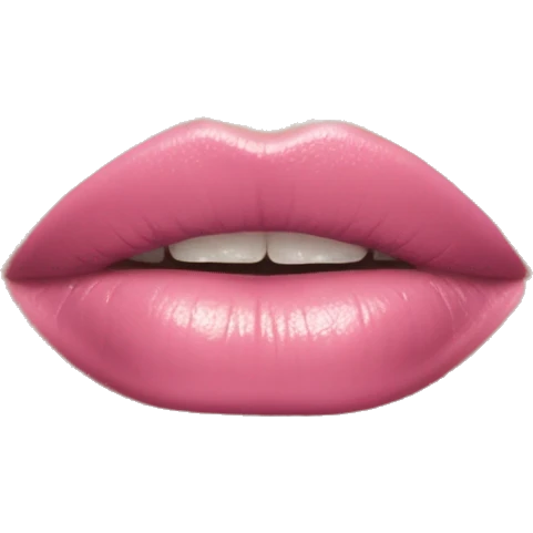 Dior Pink lip gloss emoji