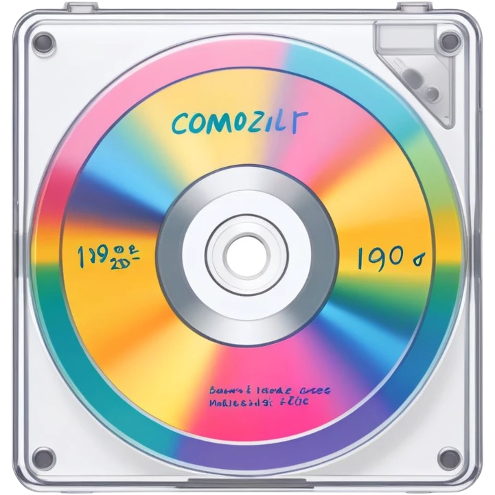 Realistic 1990’s mix cd emoji