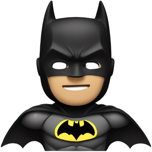 Cute batman emoji