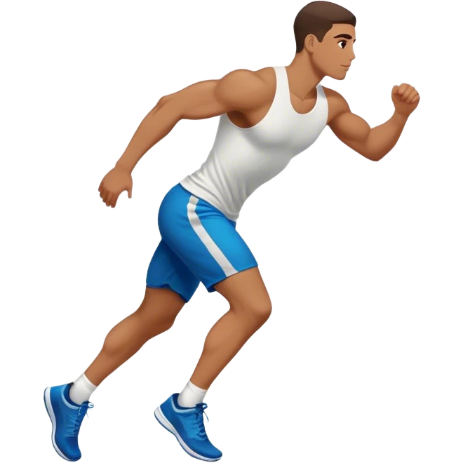 man Plyometric-step-up side-view emoji
