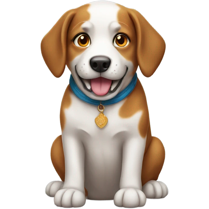 Dog in india  emoji