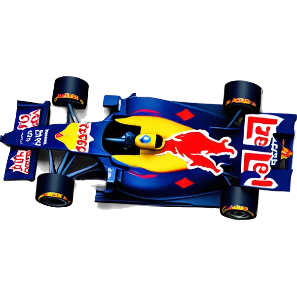 carro de formula  de redbull emoji