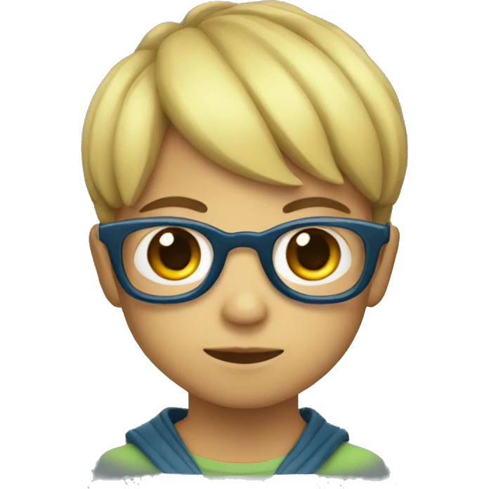 Niño sapo emoji