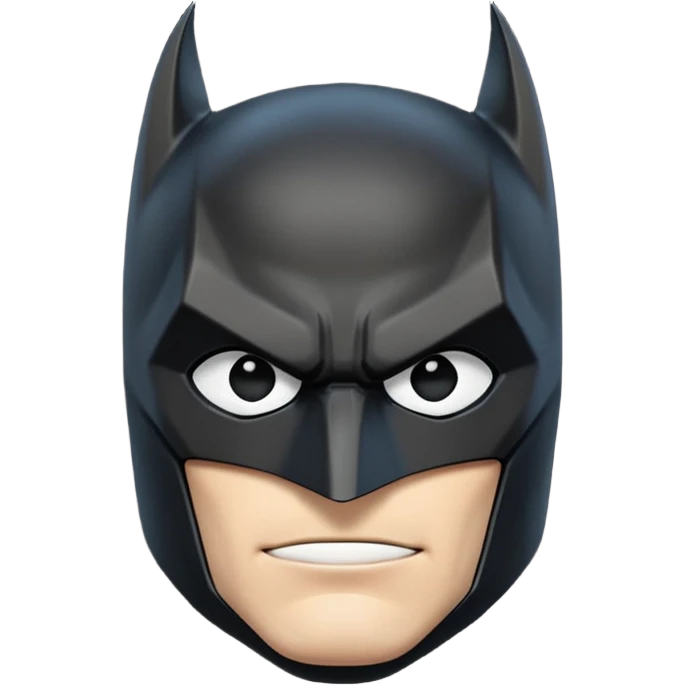 Batman logo emoji