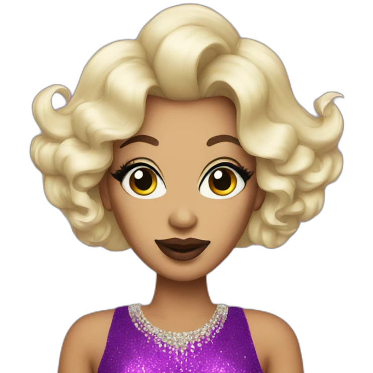 Drag queen emoji