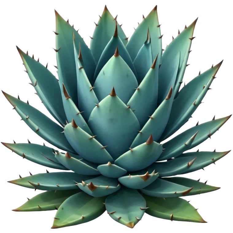 Blue agave emoji