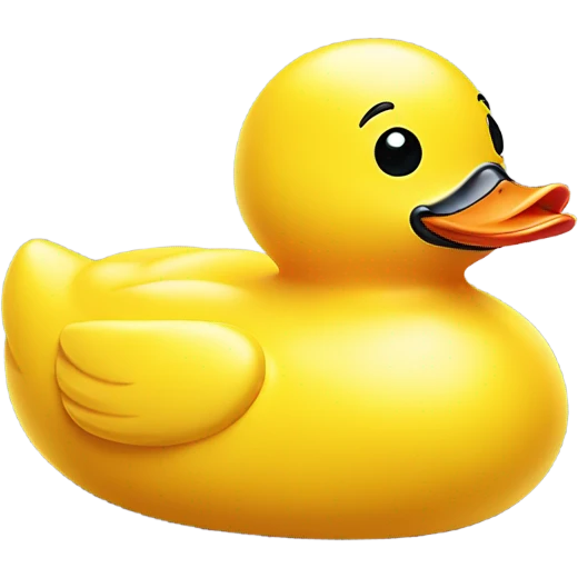 Rubber ducky emoji