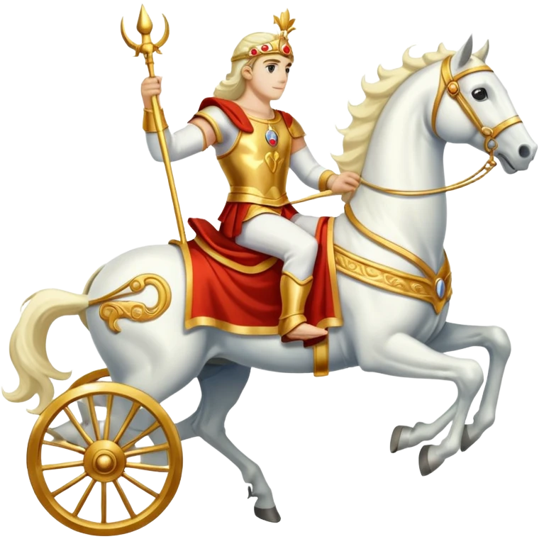 Apollo god in chariot emoji