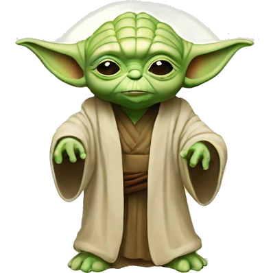 yoda in sun emoji