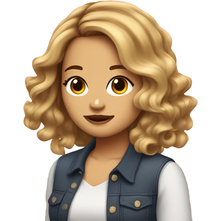 Debbie Ryan hair part meme  emoji