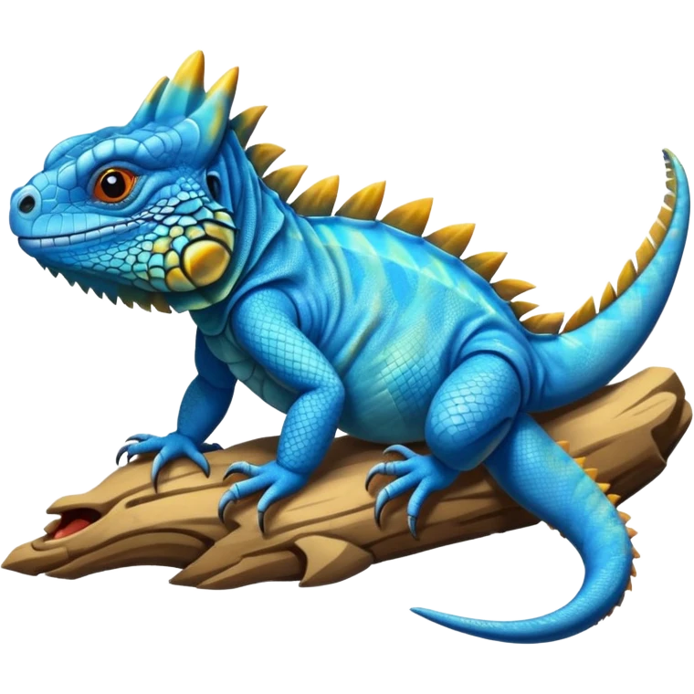 Blue Iguana emoji