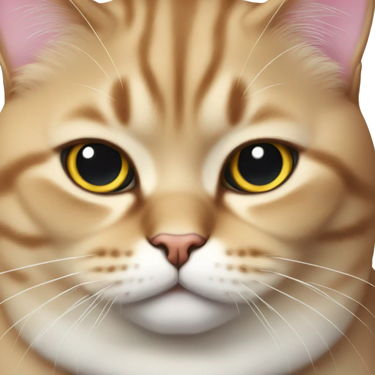 British cat fat emoji